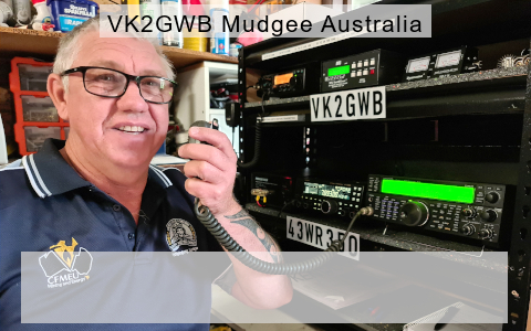 QSL Card from VK2GWB Mudgee NSW Australia