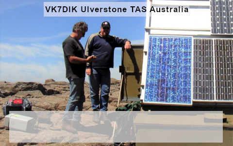 QSL Card from VK7DIK Ulverstone TAS Australia